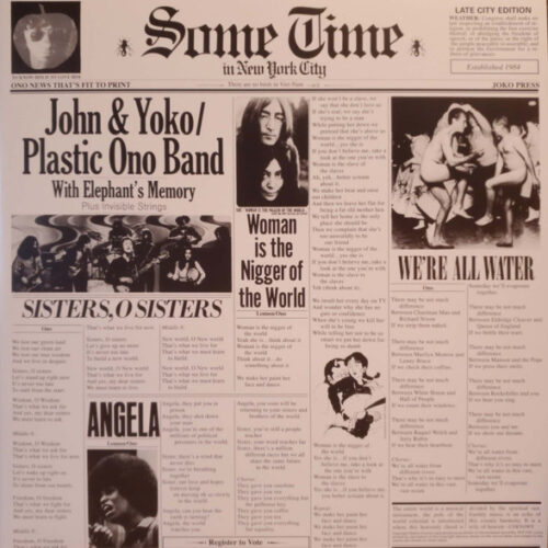 John Lennon & Yoko Ono - Some Time In New York City (2 LP, Ed. Europe)