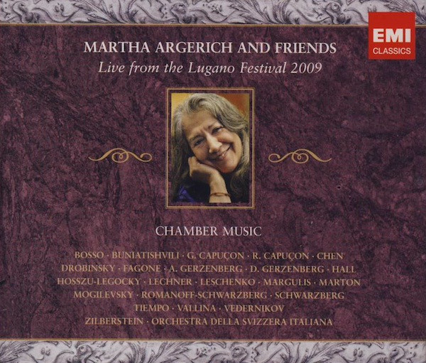 Martha Argerich And Friends - Live From The Lugano Festival 2009 (3 CD Set, Ed. Europe) 1 Martha Argerich And Friends - Live From The Lugano Festival 2009 (3 CD Set, Ed. Europe)