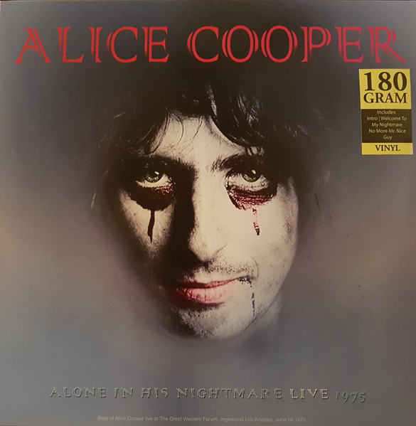 Alice Cooper - Alone In His Nightmare Live 1975 (Vinilo) 1 Alice Cooper - Alone In His Nightmare Live 1975 (Vinilo)