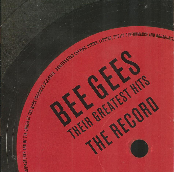 Bee Gees - Their Greatest Hits: The Record (CD, Ed. US, 2001) 1 Bee Gees - Their Greatest Hits: The Record (CD, Ed. US, 2001)