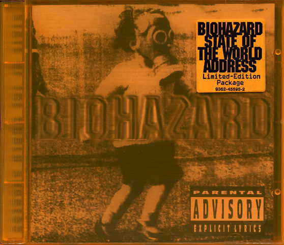 Biohazard - State Of The World Address (CD, Ed. Europe, 1994) 1 Biohazard - State Of The World Address (CD, Ed. Europe, 1994)