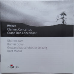 Carl Maria von Weber - Clarinet Concertos / Grand Duo Concertant (CD, Ed. Europe, 2002)