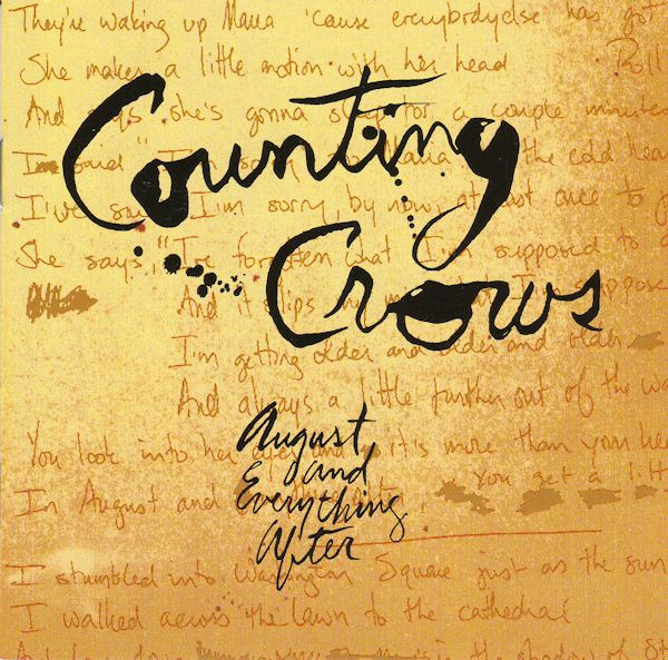 Counting Crows - August And Everything After (CD, Ed. Europe, 1993) 1 Counting Crows - August And Everything After (CD, Ed. Europe, 1993)
