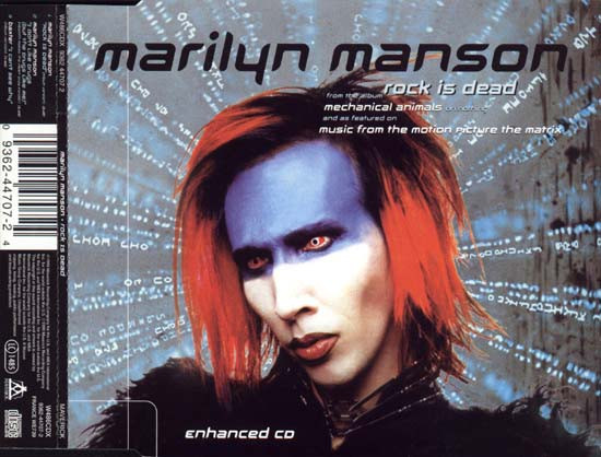 Marilyn Manson - Rock Is Dead (CD, Ed. Europe, 1999) 1 Marilyn Manson - Rock Is Dead (CD, Ed. Europe, 1999)