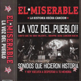 Los Miserables - La Voz Del Pueblo (Casete, Ed. Chile, 2021)
