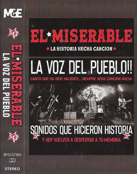 Los Miserables - La Voz Del Pueblo (Casete, Ed. Chile, 2021) 1 Los Miserables - La Voz Del Pueblo (Casete, Ed. Chile, 2021)