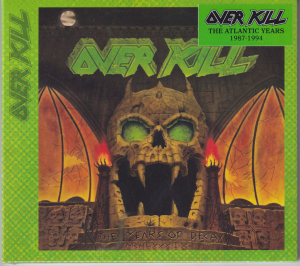 Overkill - The Years Of Decay (CD, Ed. Europe, 2024) 1 Overkill - The Years Of Decay (CD, Ed. Europe, 2024)