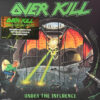 Overkill - Under The Influence (Vinilo, Ed. US) 2 Overkill Under The Influence LP Album