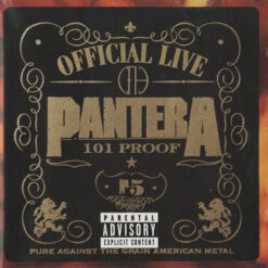Pantera - Official Live: 101 Proof (CD, Ed. Argentina, 1997)