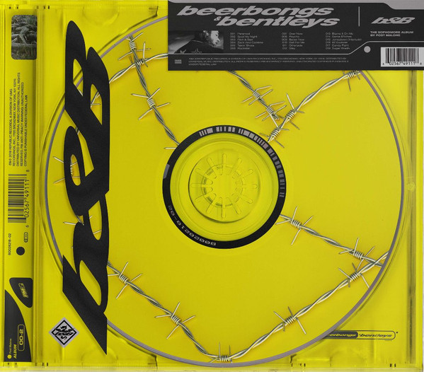 Post Malone - Beerbongs & Bentleys (CD, Ed. US, 2018) 1 Post Malone - Beerbongs & Bentleys (CD, Ed. US, 2018)