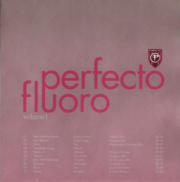 Varios - Perfecto Fluoro Volume 1 (CD, Ed. Europe, 1998) 1 Varios - Perfecto Fluoro Volume 1 (CD, Ed. Europe, 1998)