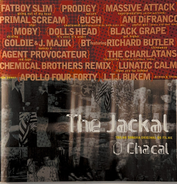 Varios - The Jackal (Trilha Sonora Original do Filme) - O Chacal (CD, Ed. Brazil, 1997) 1 Varios - The Jackal (Trilha Sonora Original do Filme) - O Chacal (CD, Ed. Brazil, 1997)
