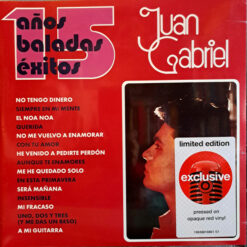 Juan Gabriel - 15 Años Baladas y Éxitos (Vinilo, 2LP, Rojo)