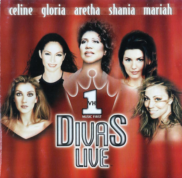 Divas - VH1 Divas Live (CD, Ed. Brazil, 1998) 1 Portada Divas - VH1 Divas Live