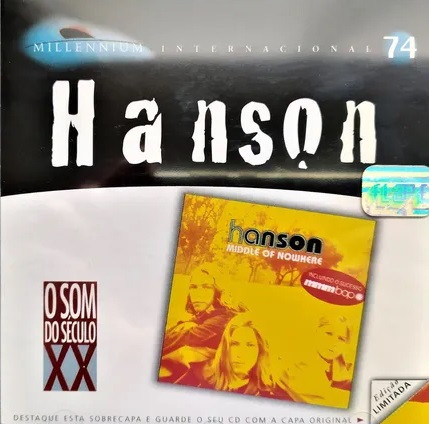 Hanson - Middle Of Nowhere (CD, Ed. US) 1 Portada Hanson - Middle Of Nowhere