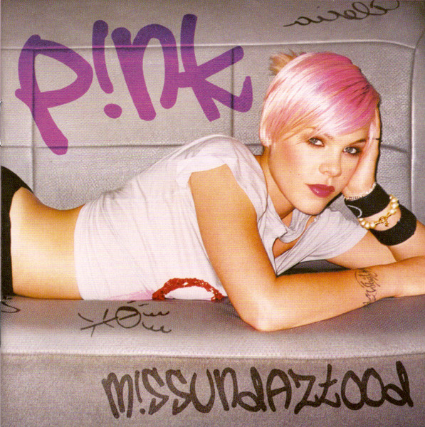 P!NK - M!ssundaztood (CD, Ed. Chile, 2001) 1 Portada P!NK - M!ssundaztood (Arista, 2001)